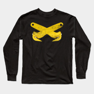 Crossed Safety Knives Long Sleeve T-Shirt