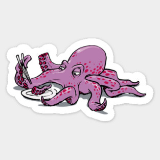 Calamari Cannibal Sticker