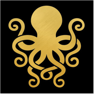 Cybernautica Kraken Logo Posters and Art