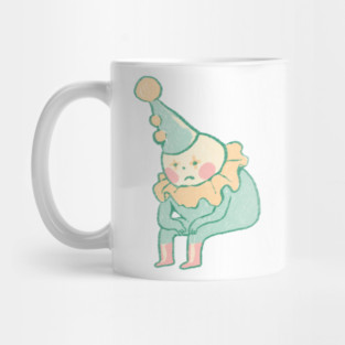Sad clown Mug