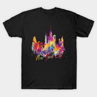 'New York City Skyline NYC' New York City Gift T-Shirt