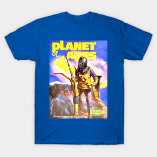 Vintage Aurora Model Kit Box Art - Planet of the Apes T-Shirt