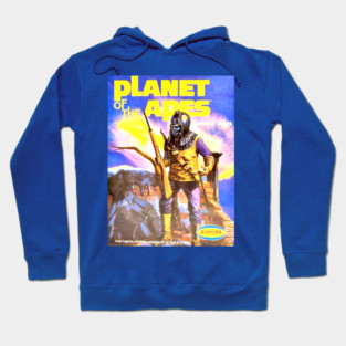 Vintage Aurora Model Kit Box Art - Planet of the Apes Hoodie