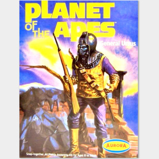 Vintage Aurora Model Kit Box Art - Planet of the Apes Posters and Art