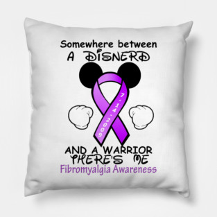 fibro warrior Pillow