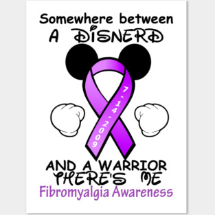 fibro warrior Posters and Art