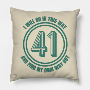 41 Lyric - Dave Matthews Band Pillow