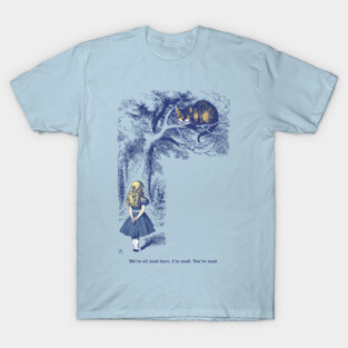 Alice and the Cheshire Cat T-Shirt
