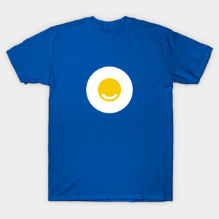 Minimalist Smiley Happy Fried Egg T-Shirt