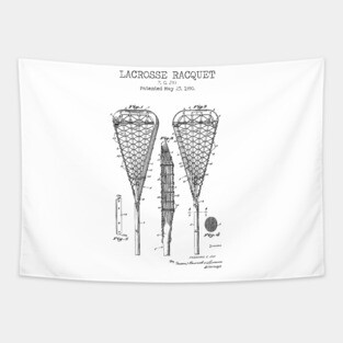 LACROSSE RACQUET Tapestry