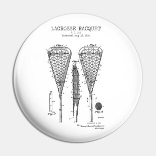 LACROSSE RACQUET Pin
