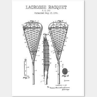 LACROSSE RACQUET Posters and Art