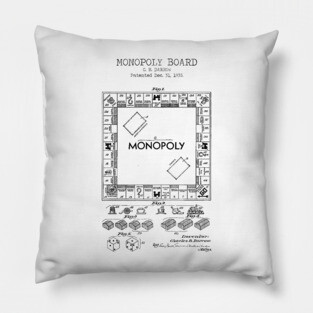 MONOPOLY poster Pillow