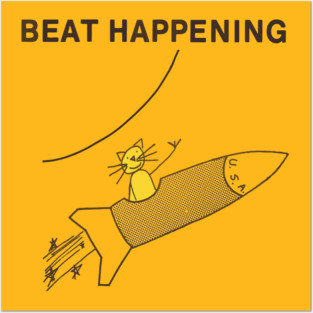 beat happening Posters and Art