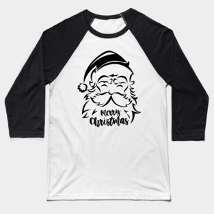 Santa Baseball T-Shirt