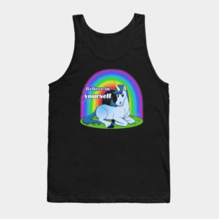 Uni Unicorn - Believe in Yourself Tank Top