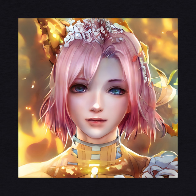 manga girl anime style by animegirlnft