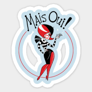 Mais Oui! Sticker