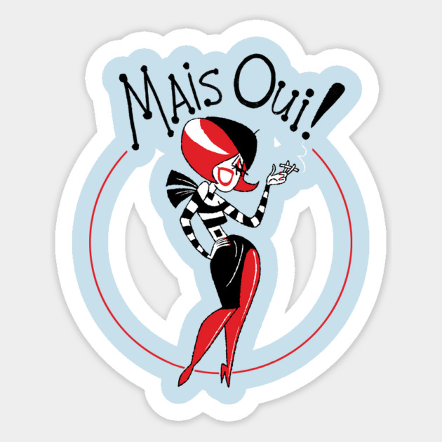 Mais Oui! Sticker by JoTheZette
