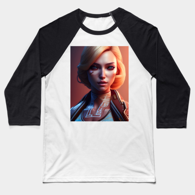 manga  anime characters Baseball T-Shirt by animegirlnft