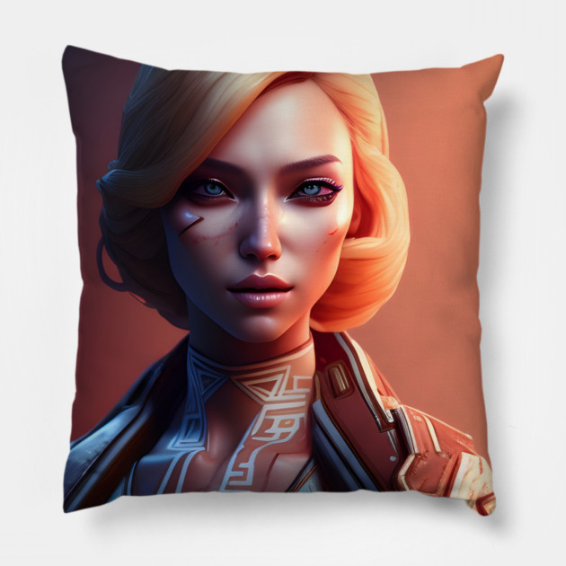 manga  anime characters Pillow by animegirlnft