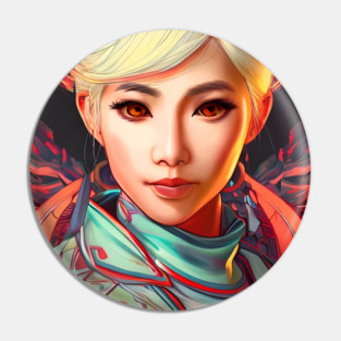 animation  girl kawaii Pin