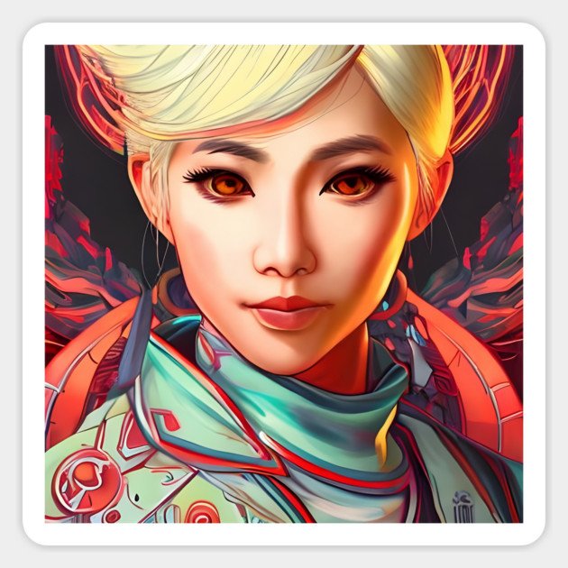 animation  girl kawaii Sticker by animegirlnft