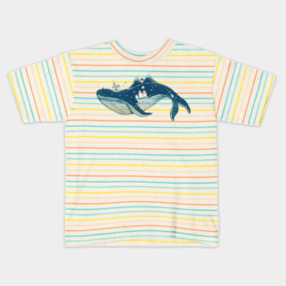 Home (A Whale from Home) Kids T-Shirt