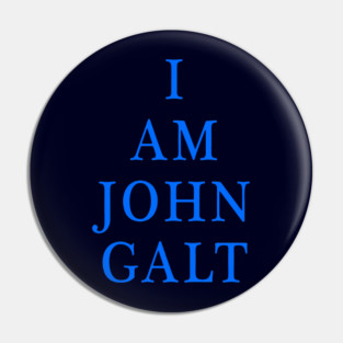 I Am John Galt Pin