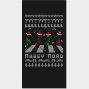 Abbey Road Ugly Christmas Model Posters and Art