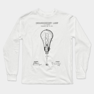 EDISON LIGHT BULB Long Sleeve T-Shirt