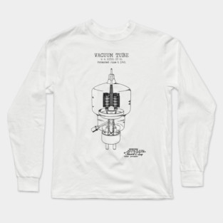VACUUM TUBE patent Long Sleeve T-Shirt