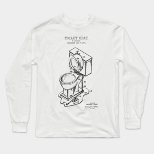 TOILET SEAT Long Sleeve T-Shirt