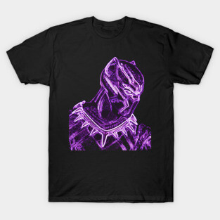 Black Panther NEON T-Shirt