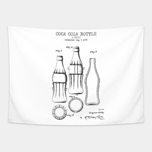 COCA COLA BOTTLE Tapestry