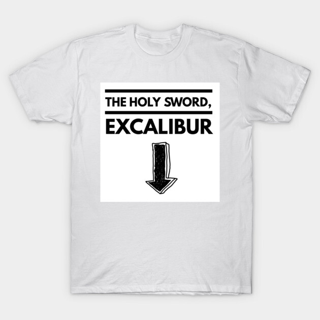 The Holy sword, Excalibur T-Shirt by Silvercrowv1