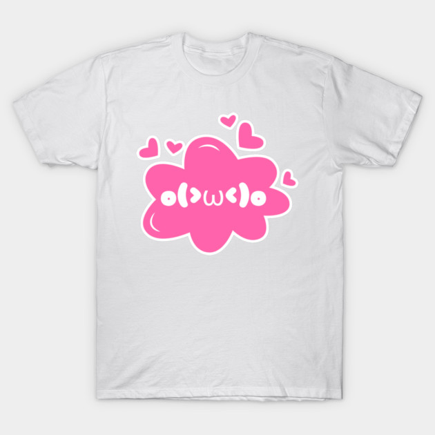 Anime Emoji - UwU Kawaii Kaomoji T-Shirt by Silvercrowv1