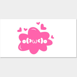 Anime Emoji - UwU Kawaii Kaomoji Posters and Art