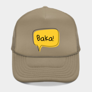 Anime Baka Text Cloud Hat
