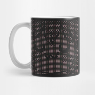 Anime ascii/dot art - UwU loli girl Mug