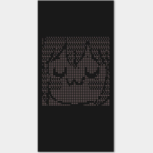 Anime ascii/dot art - UwU loli girl Posters and Art