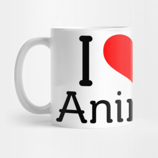 I Heart Anime - Anime Lovers/Weebs Mug