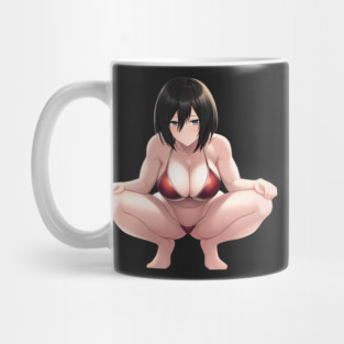 Mikasa Ackerman swim suit Mug