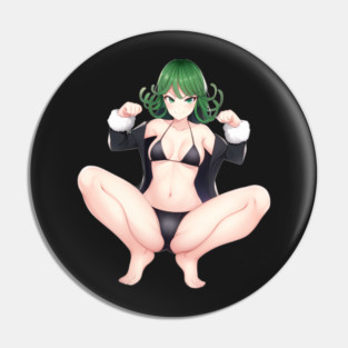 Tatsumaki - One Punch Man Lewd, Ecchi Art Pin