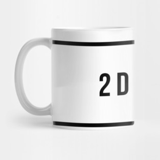 2D > 3D otaku Mug