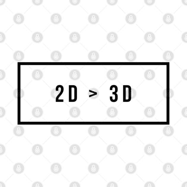 2D > 3D otaku by Silvercrowv1