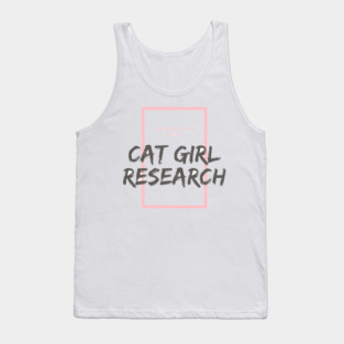 I walk for Cat Girl Research Tank Top