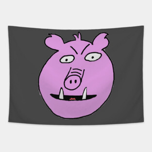 Pig Tapestry