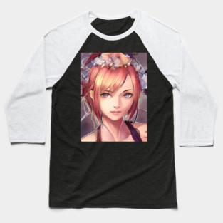 anime girl japan manga character Baseball T-Shirt
