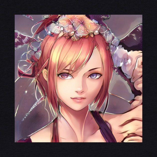 anime girl japan manga character by animegirlnft